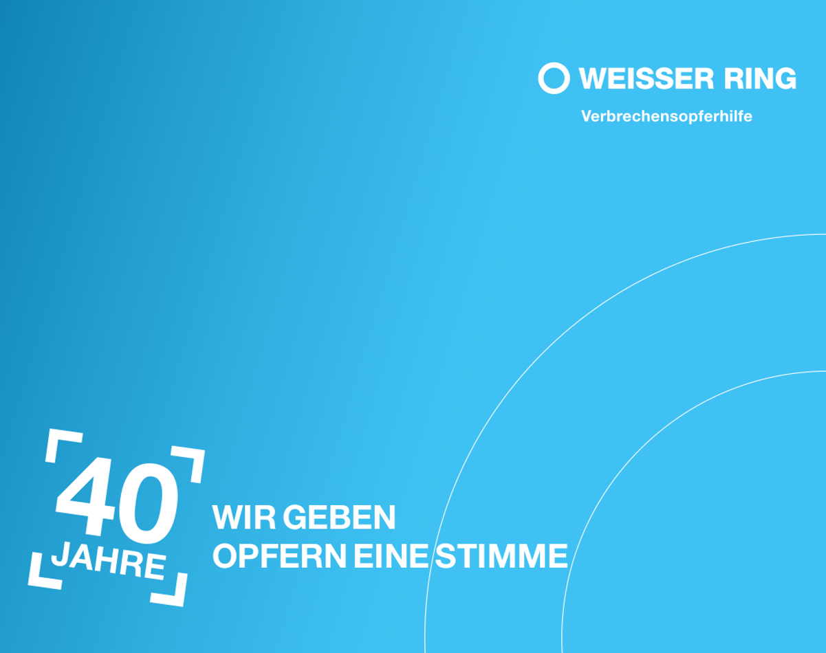 40Jahre Weisser Ring Festschrift WEB